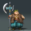 Artwork de Yangus en Dragon Quest Heroes