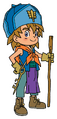 Artwork de Cobi en laversion para GBC