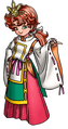 Artwork de Mariel con la vocación Druida